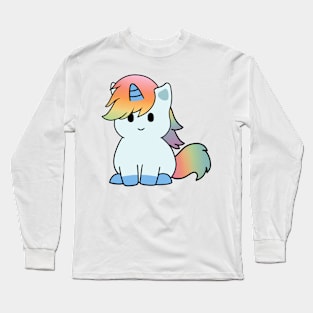 Rainbow Unicorn Long Sleeve T-Shirt